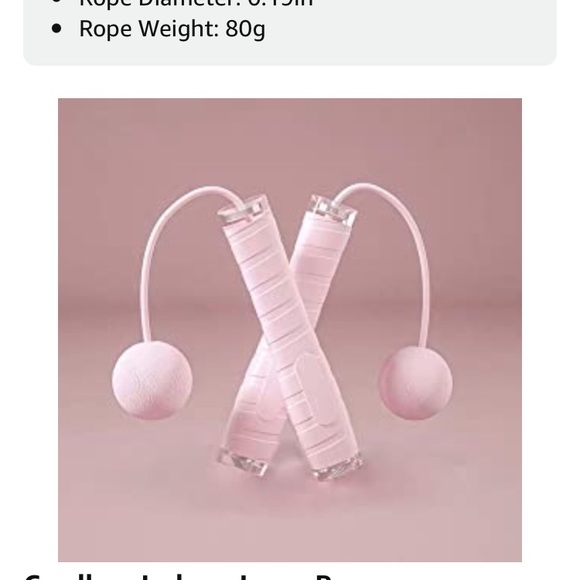 Cordless Jump Rope, Adjustable with Ball Bearings - Picture 7 of 11